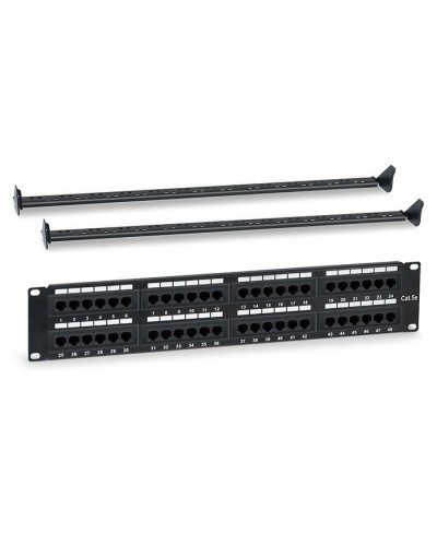 WR-PL-48-C5E-D. Патч-панель 19. WRLine в Ижевске