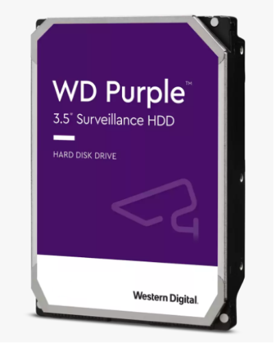 HDD 1000 GB (1 TB) SATA-III Purple (WD10PURZ). Жесткий диск (HDD) для видеонаблюдения. Western Digital в Ижевске