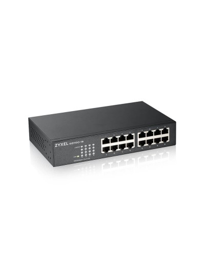 GS1100-16-EU0103F. Коммутатор 16xGE, rack 19, бесшумный. ZYXEL в Ижевске