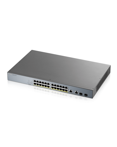 GS1350-26HP-EU0101F. L2 коммутатор PoE+ для IP-видеокамер rack 19. ZYXEL в Ижевске