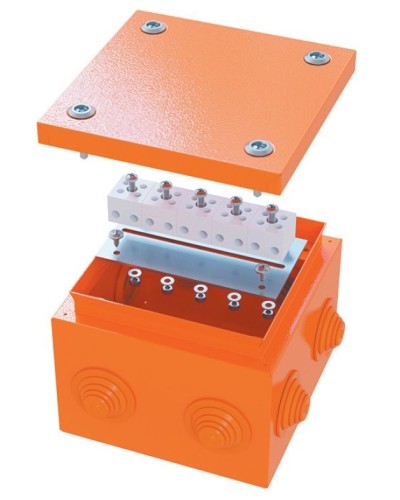 Коробка FS 150х150х80 4P (FSK31410): Коробка ответвительная огнестойкая стальная в Ижевске