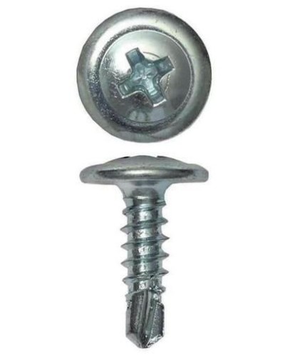 Саморез с пресс-шайбой 4.2х32 со сверлом (200 шт) (CM274032). Саморез с пресс-шайбой. ДКС в Ижевске