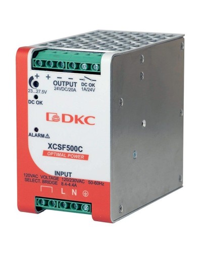 Источник питания однофазный, 500Вт, 10А, 48В (XCSF500D). Источник питания OPTIMAL POWER однофазный, с ORing диодом. ДКС в Ижевске