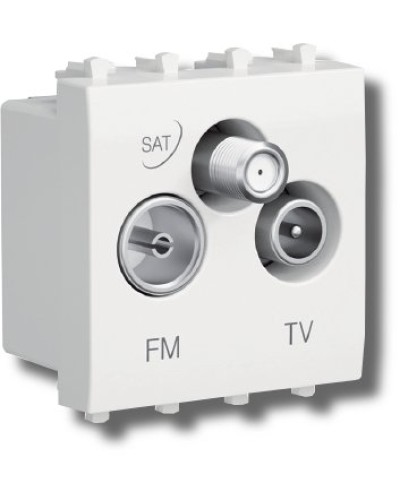 Розетка TV-FM-SAT Avanti 1 модуль ванильная дымка (4405532): Розетка TV-FM-SAT в Ижевске