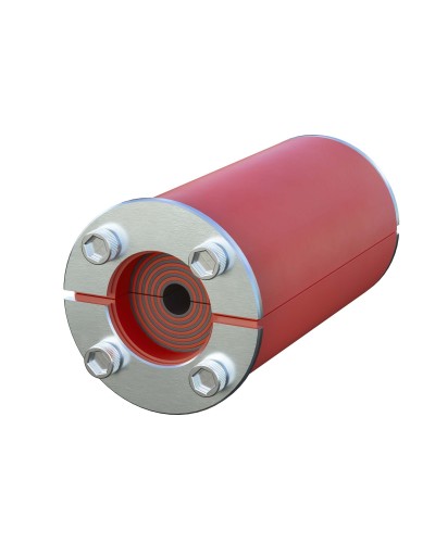 Проходка круглая, нержавеющая, D43х40 мм для кабелей D4-23 мм (DXF3113): Проходка круглая, нержавеющая в Ижевске