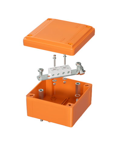 Коробка FS 100х100х50 4P (FSB10404): Коробка ответвительная огнестойкая из термопласта в Ижевске