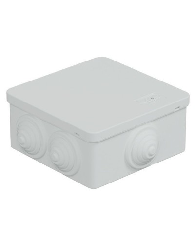 Коробка JBS101 100х100х55, 6 вых., IP55, белая (44037W-1). Коробка монтажная. Экопласт в Ижевске