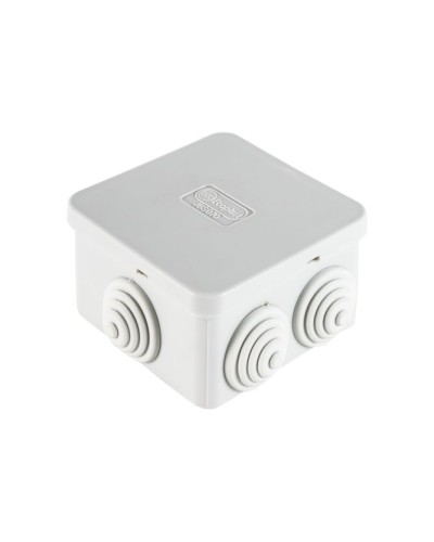 Коробка JBS070 70х70х40, 6 вых., IP44, серая (44056). Коробка монтажная. Экопласт в Ижевске