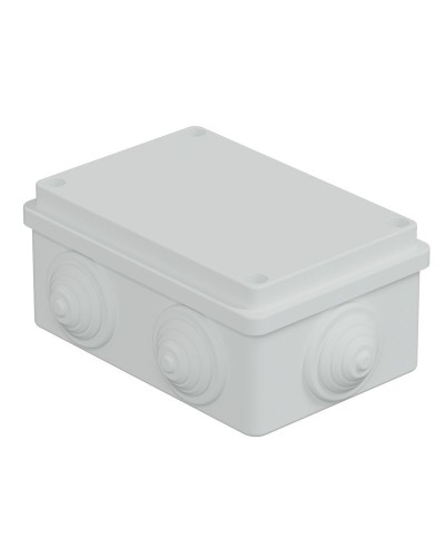 Коробка JBS120 120х80х50, 6 вых., IP55, белая (44008W-1). Коробка монтажная. Экопласт в Ижевске