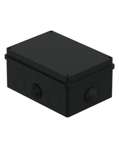 Коробка JBS210 210х150х100, 8 вых., IP55, черная (44016BL-1). Коробка монтажная. Экопласт в Ижевске