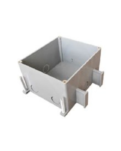 Коробка для люков в пол на 2 поста BOX/2+2ST66 (70125): Коробка для люков в пол на 2 поста 45х45мм + 2 модуля 45х22,5 (70025), пластик в Ижевске