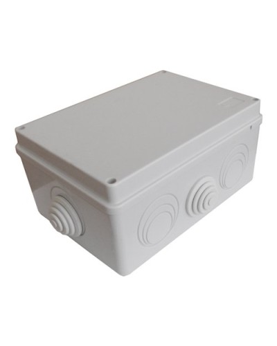Коробка JBS210 210х150х100, 8 вых., 12P (0,15...2,5мм²) серая (43046HF-GR). Коробка монтажная, огнестойкая, без галогена. Экопласт в Ижевске