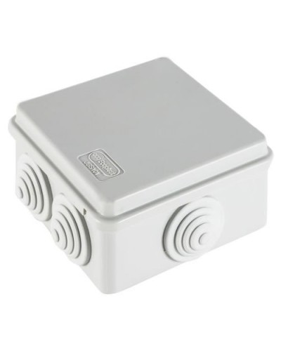 Коробка JBS101 100х100х55, 6 вых., IP55, серая (44037). Коробка монтажная. Экопласт в Ижевске