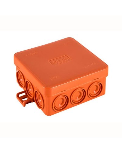 Коробка JBL085 85х85х38, 12 вых., 4P (0.15...2.5мм²) (43155HF): Коробка монтажная, огнестойкая, без галогена в Ижевске