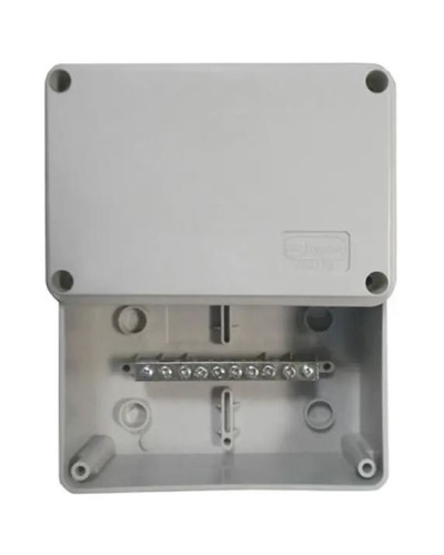 Коробка (КУП) JBS080 85х85х40, 6 вых, IP44 (44046KP): Коробка уравнивания потенциалов (КУП), 6х9мм, 8 зажимов в Ижевске