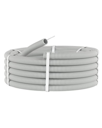 Труба HFFR тяжелая D50, серая (21150HF-GR): Труба гофрированная, с зондом, не распространяющая горение, без галогена в Ижевске