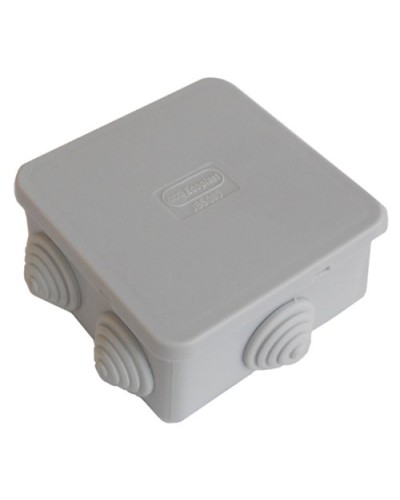 Коробка JBS080 85х85х50, 6 вых., IP44, белая (44066W-1). Коробка монтажная. Экопласт в Ижевске