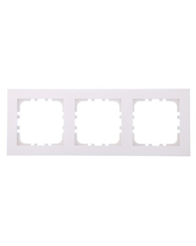 Рамка 3-постовая, белый LK80 FLAT (844304-1). Рамка. Экопласт в Ижевске