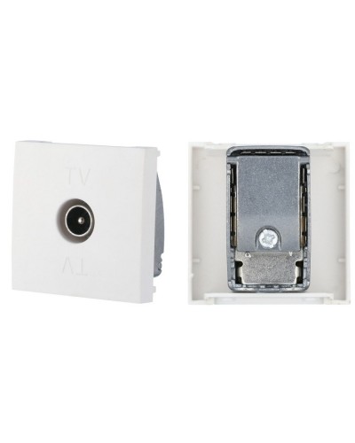 Розетка TV оконечная, белый LK45 (852104). Розетка TV. Экопласт в Ижевске