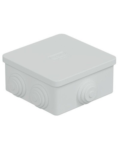 Коробка JBS080 85х85х40, 6 вых, IP44, белая (44006W-1). Коробка монтажная. Экопласт в Ижевске