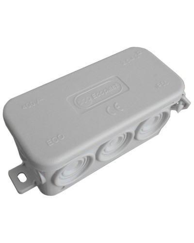 Коробка JBL090 90х42х40, 10 вых., IP55, белая (44055W-1). Коробка монтажная. Экопласт в Ижевске