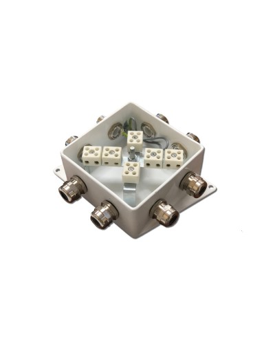 КМ-О (12к*6,0)-IP66-120х120, пять вводов: Коробка монтажная огнестойкая в Ижевске