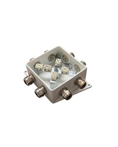 КМ-О (10к)-IP66-120х120, два ввода: Коробка монтажная огнестойкая в Ижевске