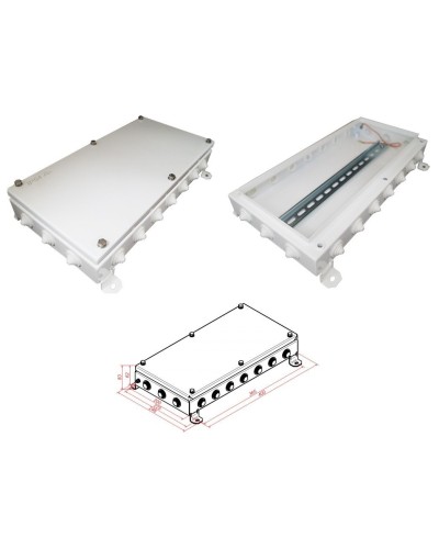 КМ IP55-2040. Коробка монтажная электротехническая. Гефест в Ижевске