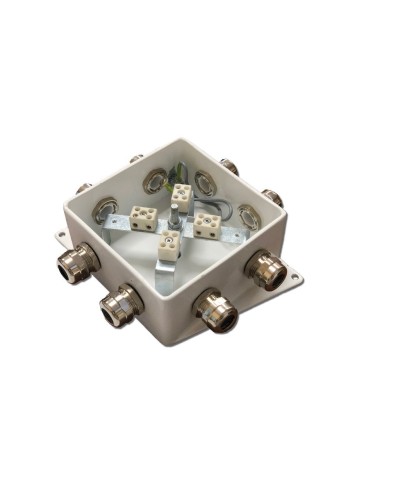 КМ-О (8к)-IP66-120х120, семь вводов: Коробка монтажная огнестойкая в Ижевске