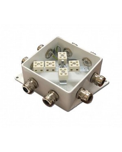КМ-О (10к*10,0)-IP66-120х120, четыре ввода: Коробка монтажная огнестойкая в Ижевске