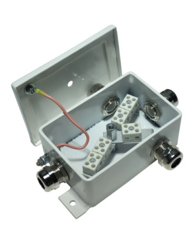КМ-О (12к)-IP66-d, три ввода: Коробка монтажная огнестойкая в Ижевске