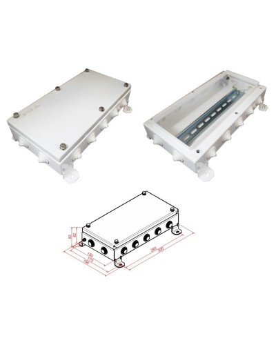 КМ IP55-1530. Коробка монтажная электротехническая. Гефест в Ижевске