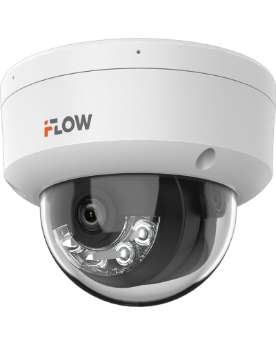 F-IC-2422C2MS(4мм). Бюджетная IP-видеокамера купольная. i-FLOW в Ижевске