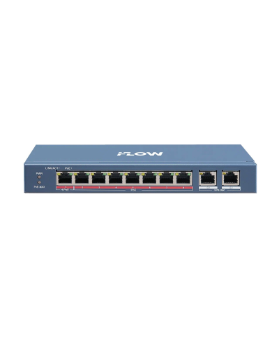 F-SW-EU410HPOE-V. Сетевой PoE коммутатор. i-FLOW в Ижевске