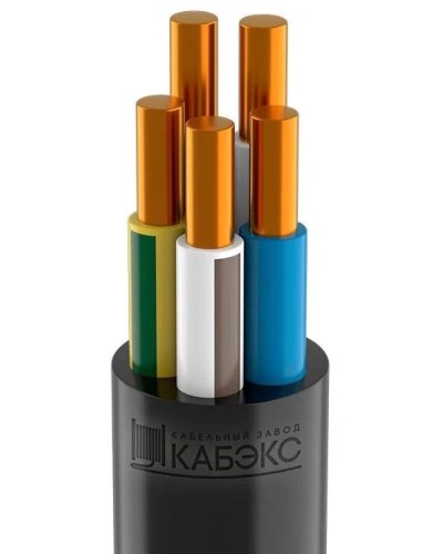 ППГнг(А)-HF 5х10 ОК (N PE) 0,66кВ Кабэкс (ТХМ00132588). Кабель силовой, не распространяющий горение, не содержащих галогенов. Кабэкс в Ижевске