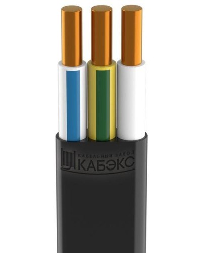 ВВГ-Пнг(А)-LS 3х2,5 ОК (N PE) 0,66кВ Кабэкс (ТХМ00375262). Кабель силовой огнестойкий, не распространяющий горение, с низким дымо- и газовыделением. Кабэкс в Ижевске