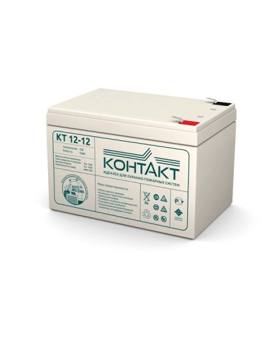 Контакт КТ 12-12. Аккумулятор герметичный свинцово-кислотный. Контакт в Ижевске