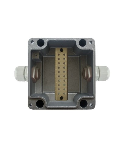 МКС Мороз, 2ВК, с датчиком вскрытия корпуса (тампером), IP66/IP68. Коробка коммутационная металлическая. Магнито-Контакт в Ижевске