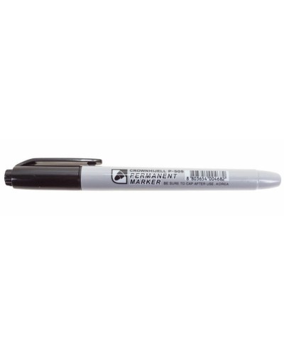 Маркер перманентный Crown «Multi Marker Slim» 2 мм, черный, пулевидный (08-8201): Ручка для маркировки в Ижевске