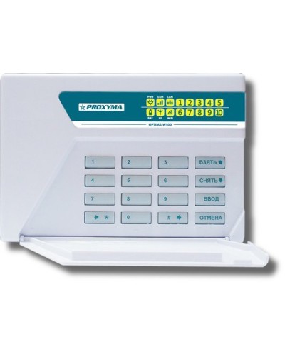 W500BL Optima. Объектовый прибор с встроенными GSM, РПП БРИЗ и Ладога-РК и проводными шлейфами. Проксима в Ижевске