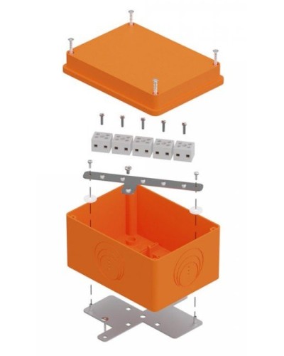 Коробка огнестойкая 150х110х90 E15-E120 для о/п (40-0351-FR6.0-10). Коробка огнестойкая для открытой установки. Промрукав в Ижевске