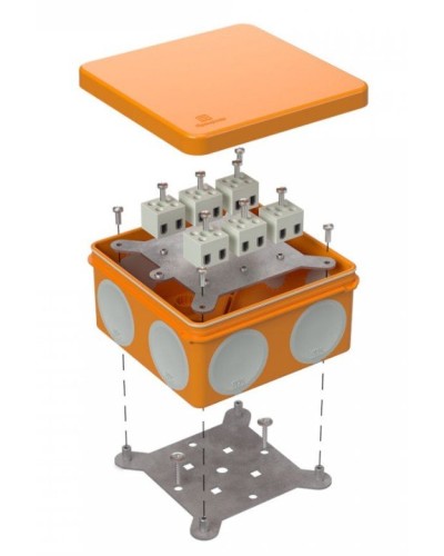 Коробка огнестойкая 60-0300-FR2.5-12 Е15-Е120 100х100х50. Коробка огнестойкая для открытой установки. Промрукав в Ижевске