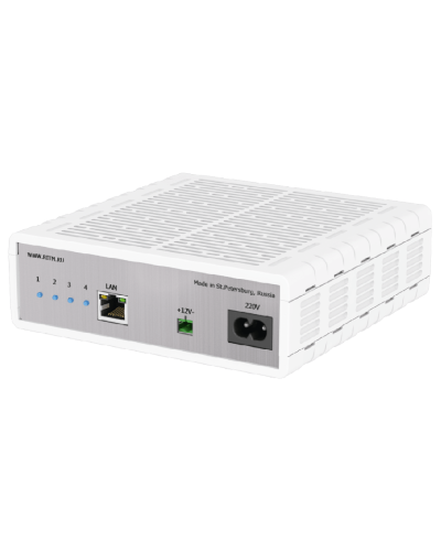 Преобразователь 4 RS-232 - Ethernet. Преобразователь интерфейсов. Ритм в Ижевске
