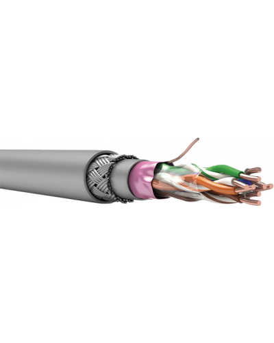 TechnoLAN F/UTP SWA PS Cat 5e ZH нг(A)-HF 4x2x0,52. Кабель «витая пара» (LAN) для структурированных систем связи. СПКБ-Техно в Ижевске