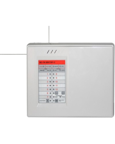 ВС-ПК ВЕКТОР-С (Wi-Fi + GE (GSM+Ethernet)). Прибор приемно-контрольный и управления охранно-пожарный адресный радиоканальный со встроенным коммуникатором GSM. Версет в Ижевске