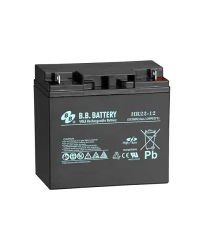 B.B. Battery HR 22-12. Аккумулятор герметичный свинцово-кислотный. B.B. Battery в Ижевске