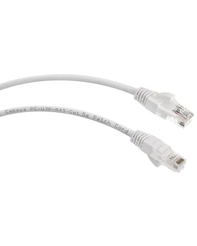 PC-UTP-RJ45-Cat.5e-0.15m-WH-LSZH (9486c), белый. Патч-корд медный. CABEUS в Ижевске