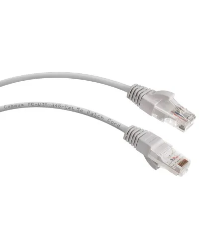 PC-UTP-RJ45-Cat.5e-20m-LSZH (9593c), серый. Патч-корд медный. CABEUS в Ижевске