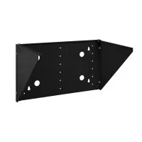 NC-6U-V-BK (12027c). Кронштейн настенный вертикальный 19 6U, цвет черный. CABEUS