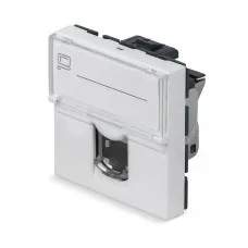 KJ-RJ45-Cat.6-SH-180T-FP-L-45 (11843c): Вставка Keystone Jack RJ-45
